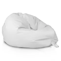 White bean bag children outdoor
