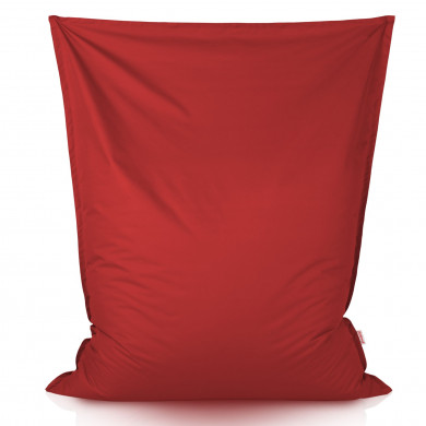 Dark red bean bag giant pillow XXL outdoor