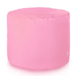 Round Cylinder Pouffe - Outdoor Pro Waterproof