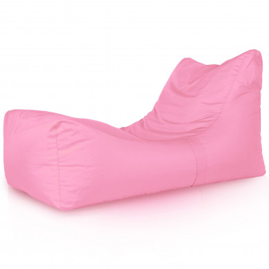 Light pink bean bag chair lounge Ateny outdoor