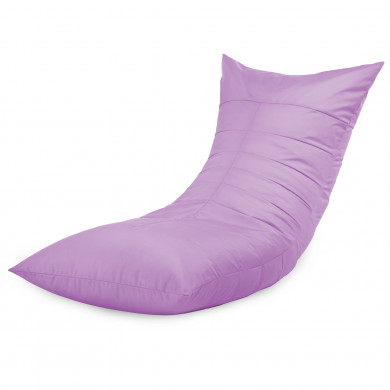 Light purple bean bag chair Positano outdoor