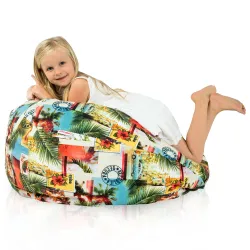 Kids Bean Bag Chair L - Premium Printed Fabric – view 104