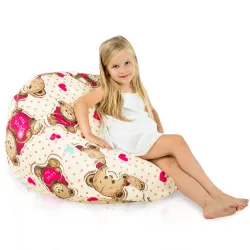 Kids Bean Bag Chair L - Premium Printed Fabric – view 77
