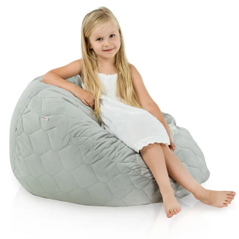 Kids Bean Bag Chair L - Soft Velvet – view 64
