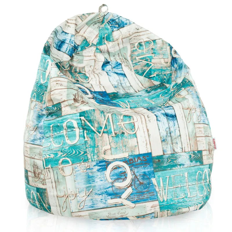 Large Bean Bag Chair XL - Premium Printed Fabric – view 15