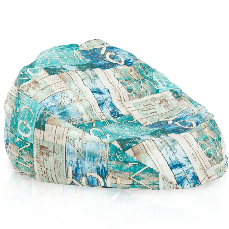 Large Bean Bag Chair XL - Premium Printed Fabric – view 50