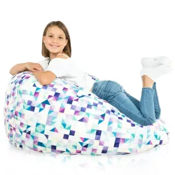 Large Bean Bag Chair XL - Premium Printed Fabric – view 112