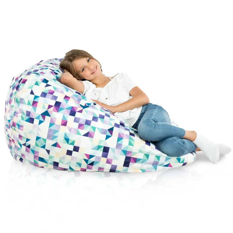Large Bean Bag Chair XL - Premium Printed Fabric – view 127