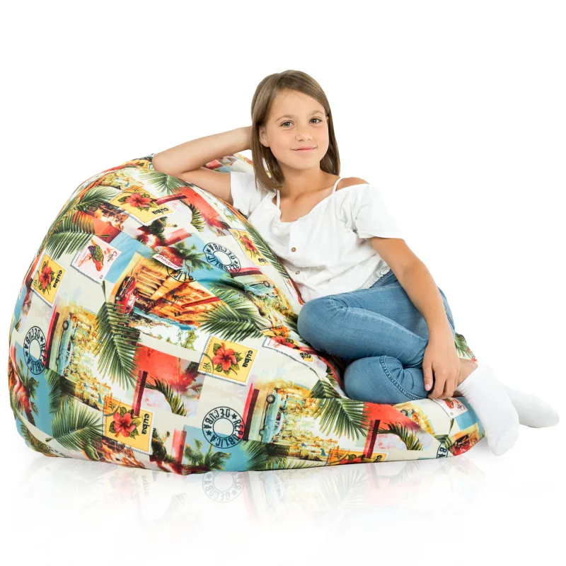 Large Bean Bag Chair XL - Premium Printed Fabric – view 103