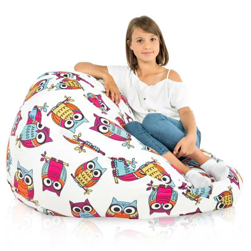 Bean bag children Owls