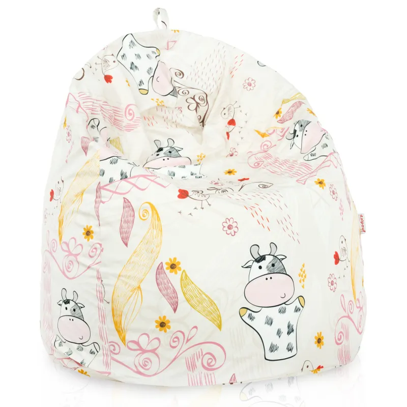 Large Bean Bag Chair XL - Premium Printed Fabric – view 13
