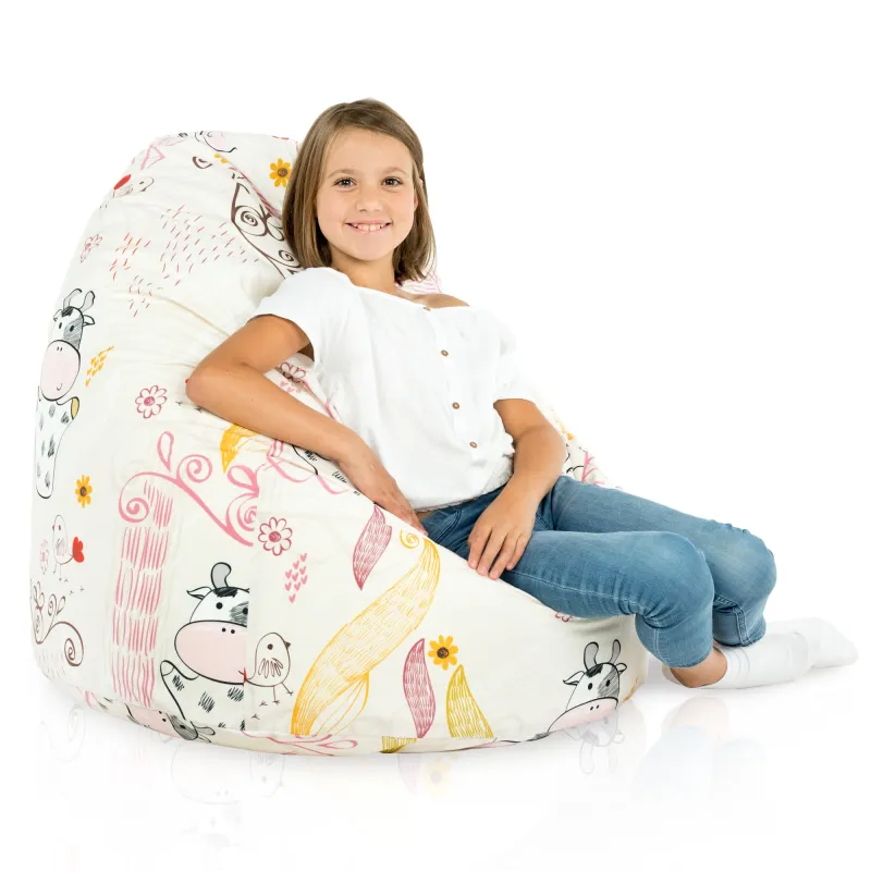 Large Bean Bag Chair XL - Premium Printed Fabric – view 84