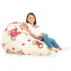 Large Bean Bag Chair XL - Premium Printed Fabric – view 101