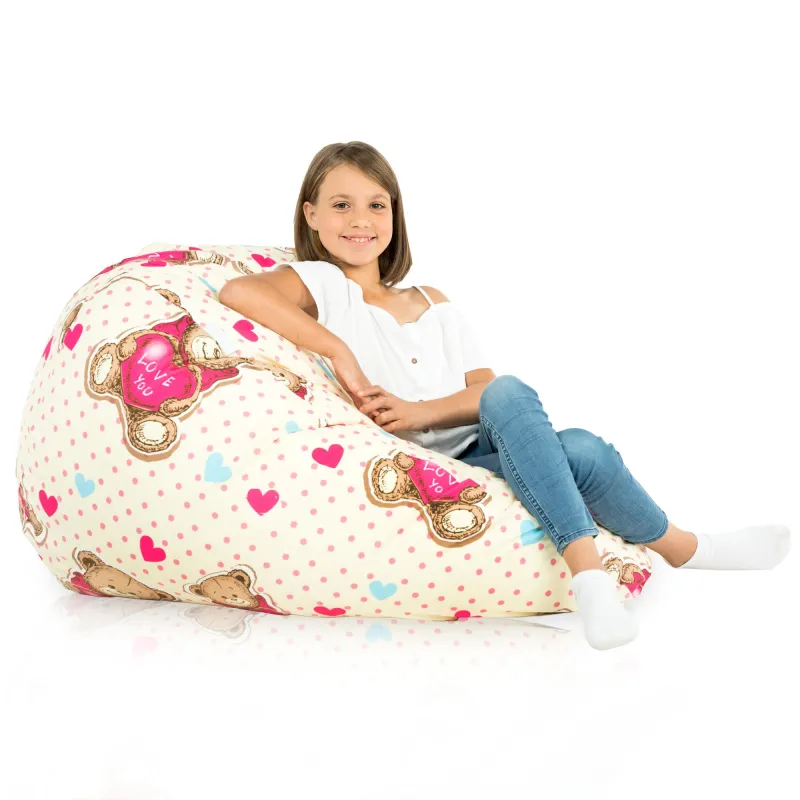 Large Bean Bag Chair XL - Premium Printed Fabric – view 101