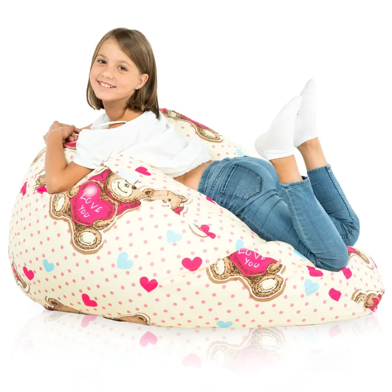 Large Bean Bag Chair XL - Premium Printed Fabric – view 125