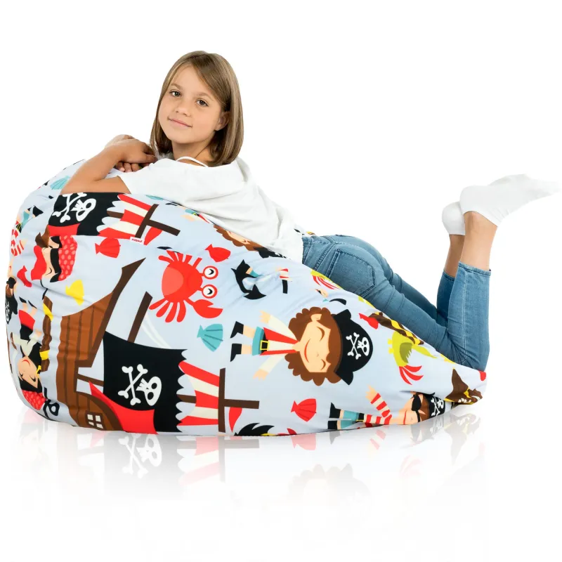 Large Bean Bag Chair XL - Premium Printed Fabric – view 98