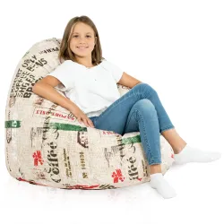 Large Bean Bag Chair XL - Premium Printed Fabric – view 63