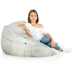 Large Bean Bag Chair XL - Premium Printed Fabric – view 90