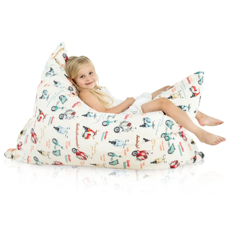 Large Floor Cushion XL for Kids - Premium Printed Fabric – view 131