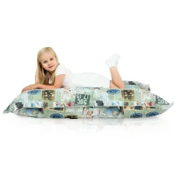 Large Floor Cushion XL for Kids - Premium Printed Fabric – view 142