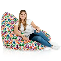 Drop XXL Highback Bean Bag Chair - Premium Printed Fabric – view 47