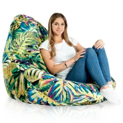 Drop XXL Highback Bean Bag Chair - Premium Printed Fabric – view 49