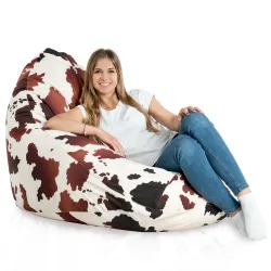 Drop XXL Highback Bean Bag Chair - Premium Printed Fabric – view 46