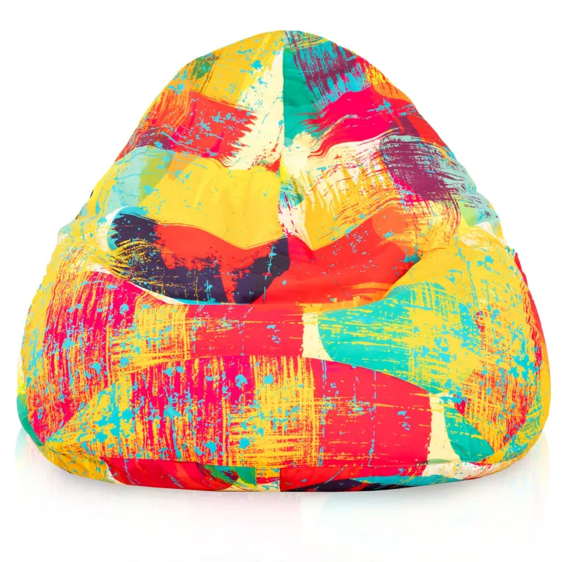 Drop XXL Highback Bean Bag Chair - Premium Printed Fabric – view 68
