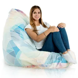 Drop XXL Highback Bean Bag Chair - Premium Printed Fabric – view 69