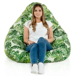 Drop XXL Highback Bean Bag Chair - Premium Printed Fabric – view 71