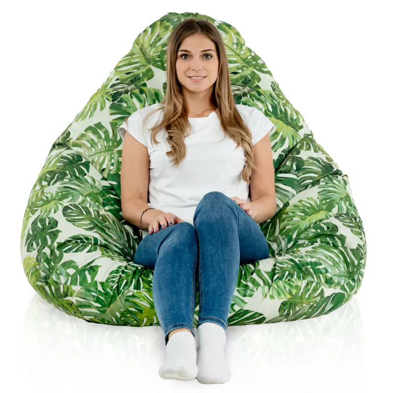 Drop XXL Highback Bean Bag Chair - Premium Printed Fabric – view 71