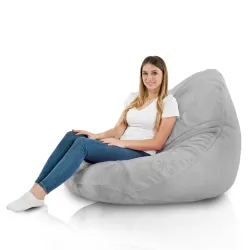 Drop XXL Highback Bean Bag Chair - Yeti Faux Fur – view 3