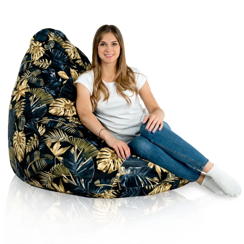 Drop XXL Highback Bean Bag Chair - Premium Printed Fabric – view 53