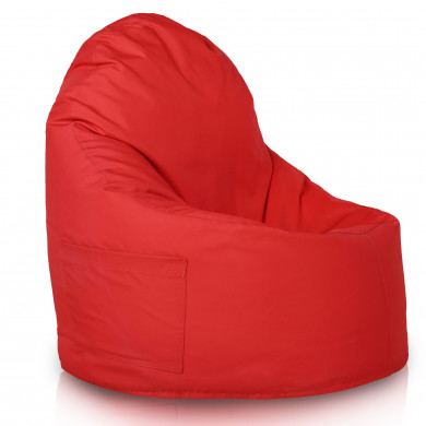 Red bean bag chair porto outdoor