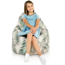 Porto Smart Bean Bag Floor Seat - Premium Printed Fabric – view 3