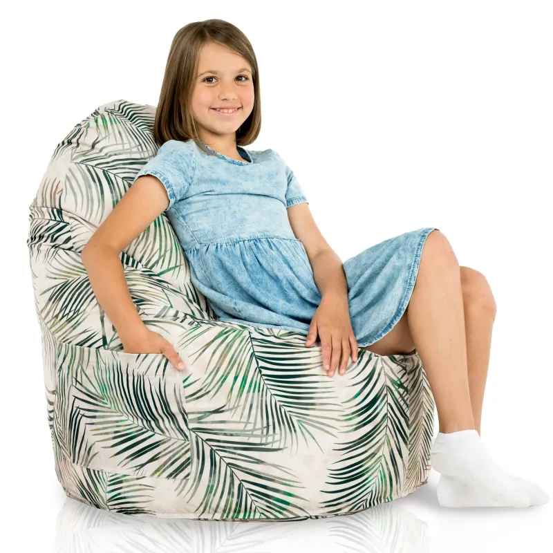Porto Smart Bean Bag Floor Seat - Premium Printed Fabric – view 4