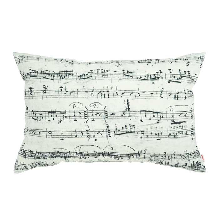 Pillow music rectangular