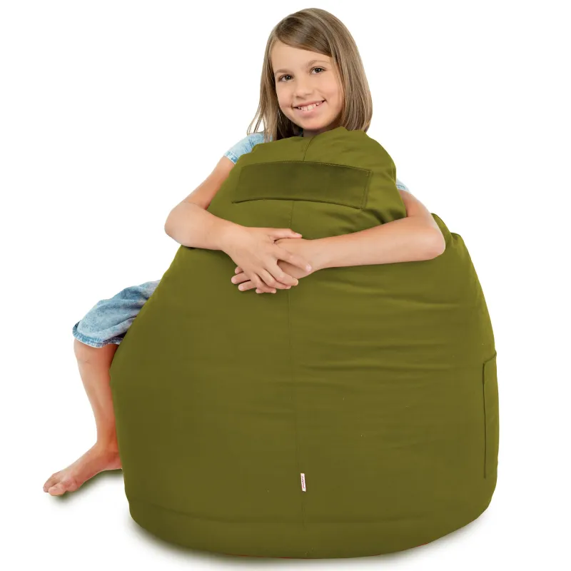 Porto Smart Bean Bag Floor Seat - Soft Velvet – view 30