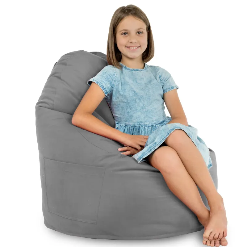 Porto Smart Bean Bag Floor Seat - Soft Velvet – view 77