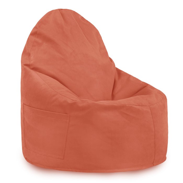 coral bean bag chair