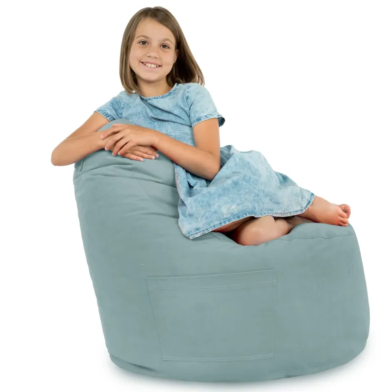Porto Smart Bean Bag Floor Seat - Soft Velvet – view 44
