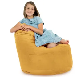 Porto Smart Bean Bag Floor Seat - Soft Velvet – view 45