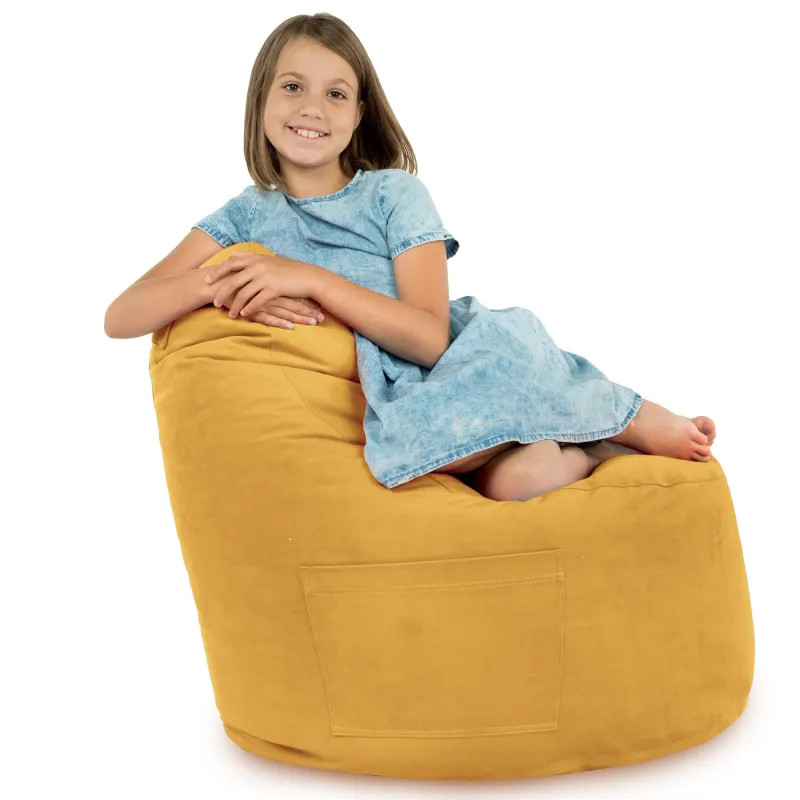 Porto Smart Bean Bag Floor Seat - Soft Velvet – view 45