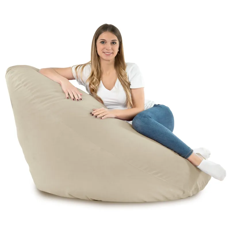 Comfortable Drop XXL bean bag perfect for relaxing in the garden