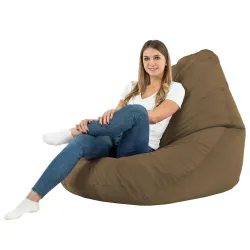 Drop XXL Highback Bean Bag Chair - Soft Velvet – view 28