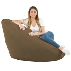Drop XXL Highback Bean Bag Chair - Soft Velvet – view 48