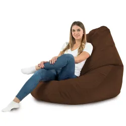Drop XXL Highback Bean Bag Chair - Soft Velvet – view 29