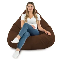 Drop XXL Highback Bean Bag Chair - Soft Velvet – view 69