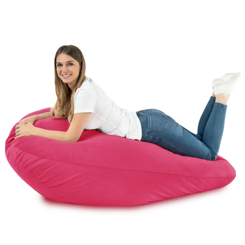 Drop XXL Highback Bean Bag Chair - Soft Velvet – view 89
