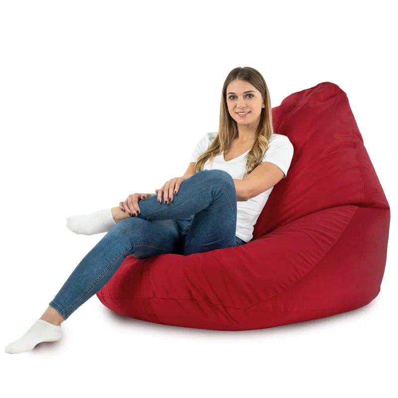 Drop XXL Highback Bean Bag Chair - Soft Velvet – view 32
